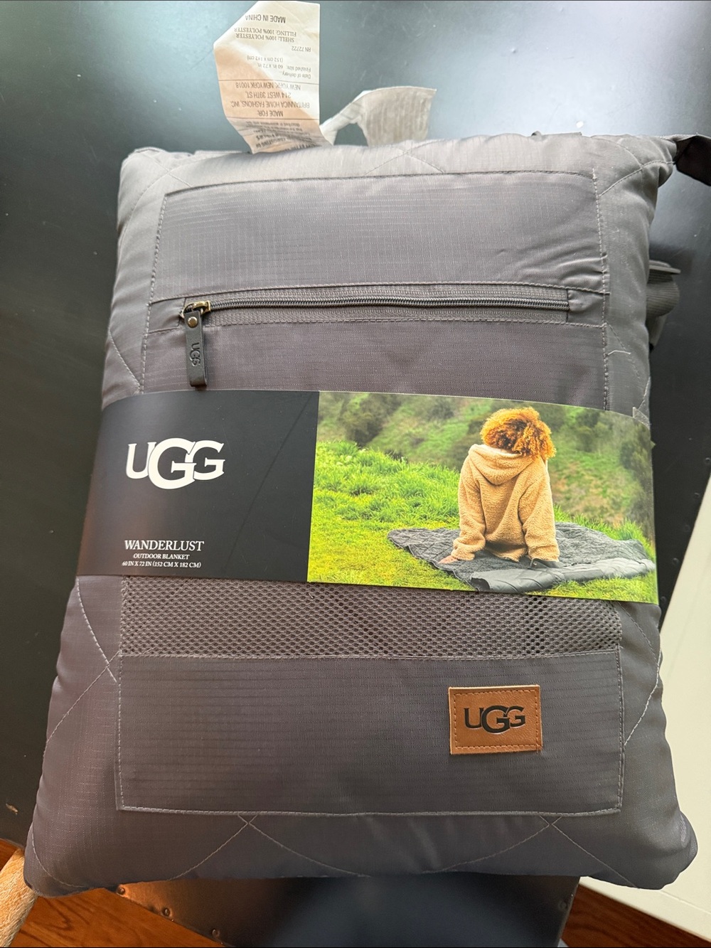 UGG Wanderlust Outdoor Blanket - Gray